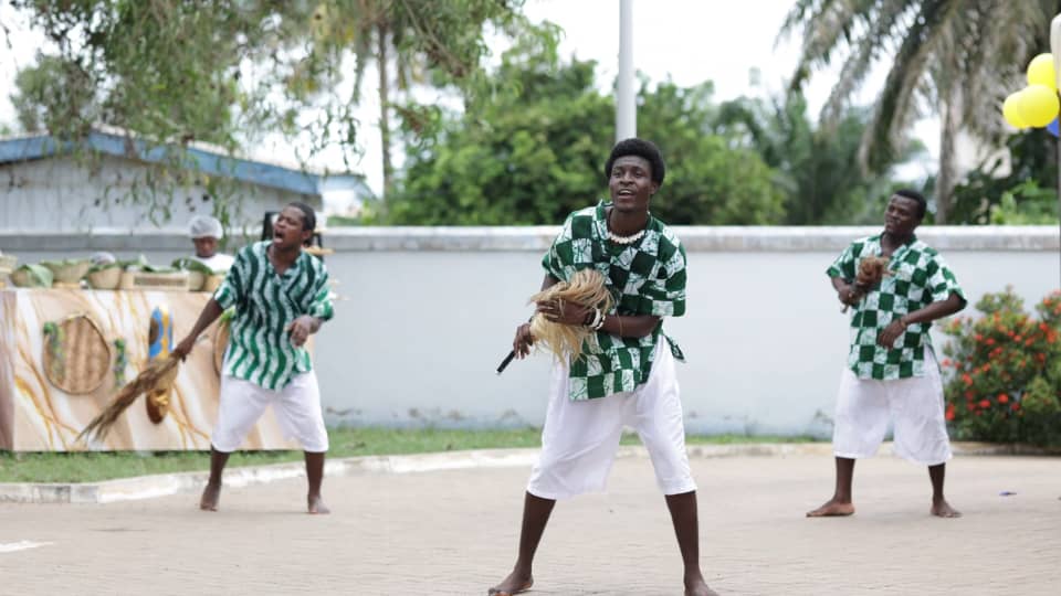 Volta Heritage Dance Ensemble Performs at International Arts Festival